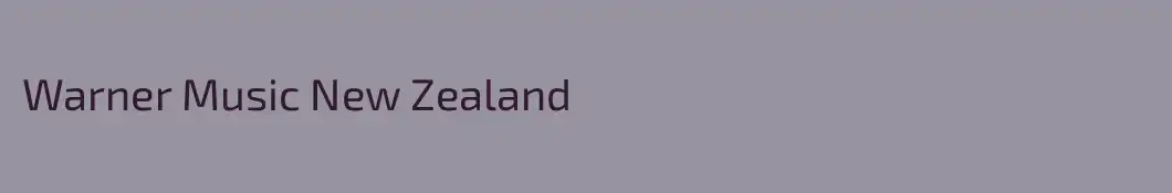 Warner Music New Zealand